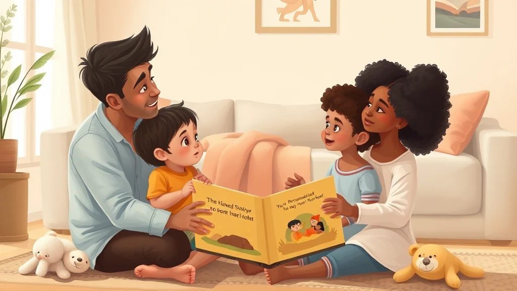 סיפורים מותאמים אישית להבנת מעברים משפחתיים מורכבים אצל ילדים